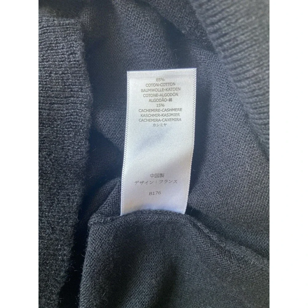 Petit Bateau Cashmere Blend Dress Size 14 Girls XS Womens Gray French Minimalist